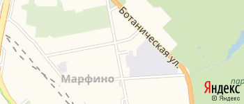 Марфинский проезд на Яндекс карте