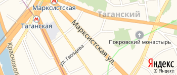 Марксистская улица на Яндекс карте