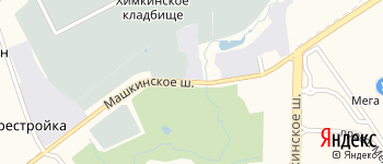 Машкинское шоссе на Яндекс карте