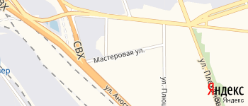Мастеровая улица на Яндекс карте