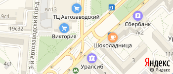 мцк Автозаводская на Яндекс карте