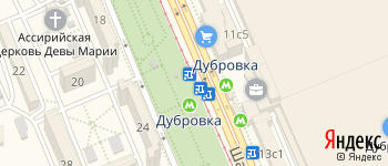 мцк Дубровка на Яндекс карте