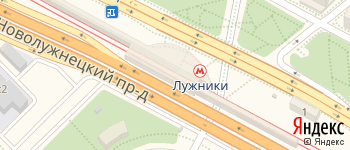 мцк Лужники на Яндекс карте