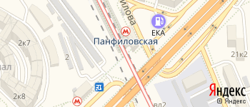 мцк Панфиловская на Яндекс карте