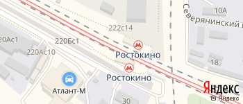 мцк Ростокино на Яндекс карте