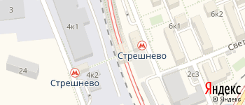 мцк Стрешнево на Яндекс карте