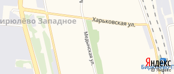 Медынская улица на Яндекс карте