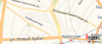 Мерзляковский переулок на Яндекс карте