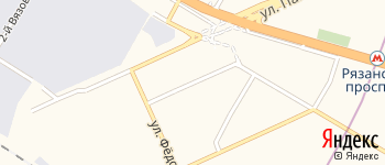 Мещёрский переулок на Яндекс карте