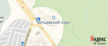 метро Битцевский парк на Яндекс карте