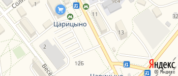 метро Царицыно на Яндекс карте