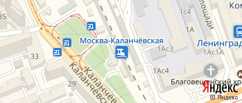 метро ЦСКА на Яндекс карте