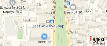 метро Цветной бульвар на Яндекс карте