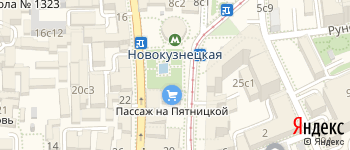 метро Новокузнецкая на Яндекс карте