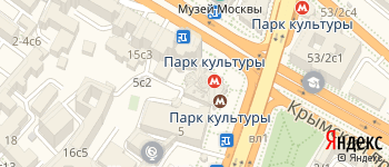 метро Парк культуры на Яндекс карте