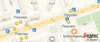 метро Перово на Яндекс карте