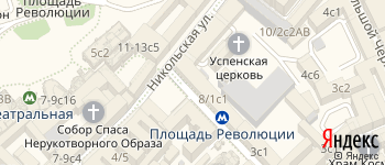 метро Площадь Революции на Яндекс карте