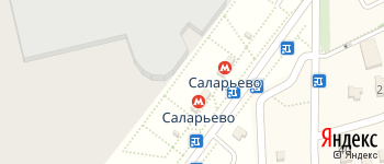 метро Саларьево на Яндекс карте