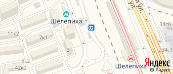 метро Шелепиха на Яндекс карте