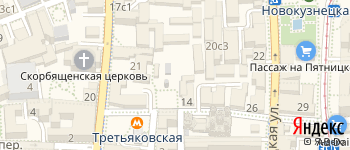 метро Третьяковская на Яндекс карте