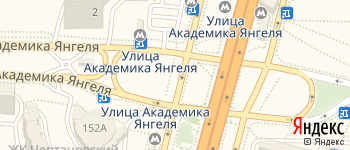 метро Улица Академика Янгеля на Яндекс карте