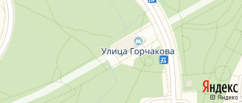 метро Улица Горчакова на Яндекс карте