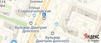 метро Улица Старокачаловская на Яндекс карте