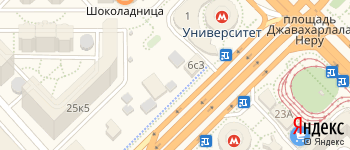 метро Университет на Яндекс карте