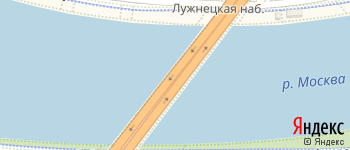 метро Воробьёвы горы на Яндекс карте