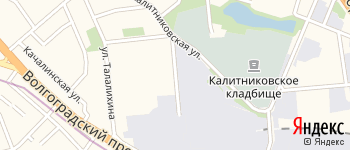 Михайловский проезд на Яндекс карте
