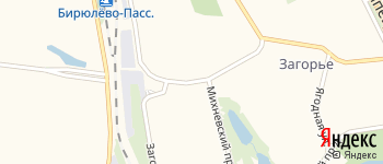 Михневская улица на Яндекс карте