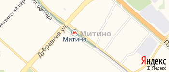 Митинская улица на Яндекс карте