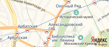 Моховая улица на Яндекс карте