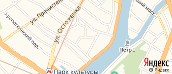 Молочный переулок на Яндекс карте
