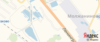 Молжаниновская улица на Яндекс карте