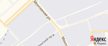 Монтажная улица на Яндекс карте