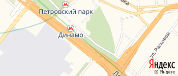 Московская аллея на Яндекс карте