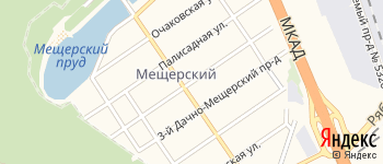 Московская улица (Солнцево) на Яндекс карте