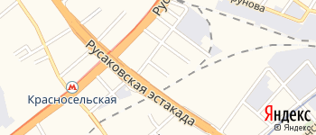 Московско-Казанский переулок на Яндекс карте
