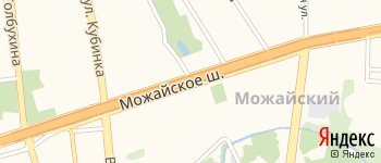 Можайское шоссе на Яндекс карте