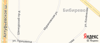 Мурановская улица на Яндекс карте