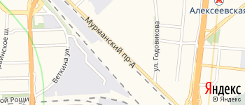 Мурманский проезд на Яндекс карте
