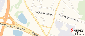 Муромская улица на Яндекс карте