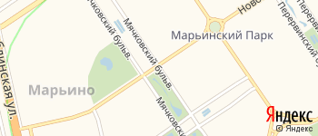 Мячковский бульвар на Яндекс карте