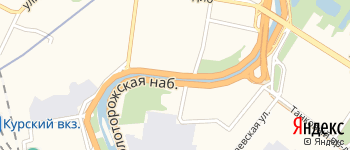 набережная Академика Туполева на Яндекс карте