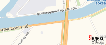 Нагатинская набережная на Яндекс карте