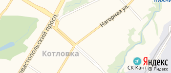 Нагорная улица на Яндекс карте