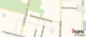 Напольный проезд на Яндекс карте