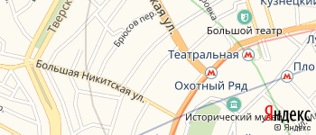 Никитский переулок на Яндекс карте