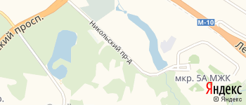 Никольский проезд на Яндекс карте